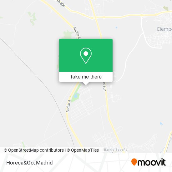 Horeca&Go map