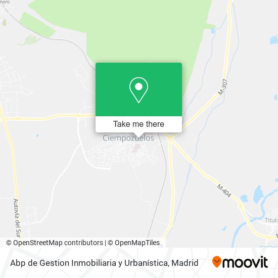 Abp de Gestion Inmobiliaria y Urbanística map