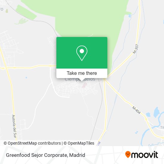 Greenfood Sejor Corporate map