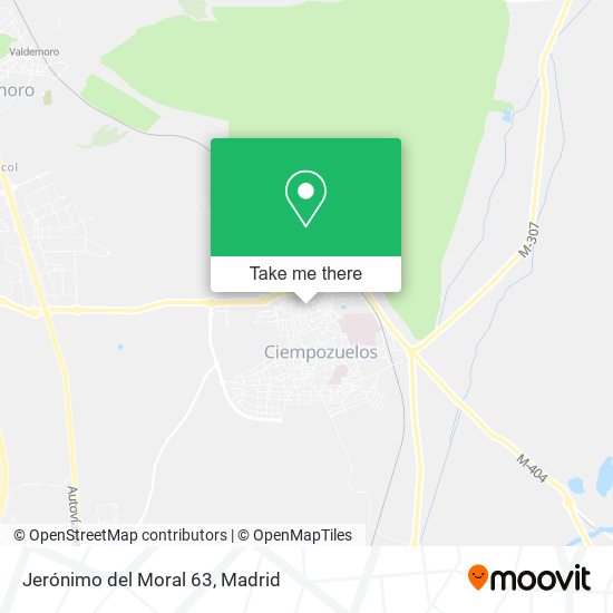Jerónimo del Moral 63 map