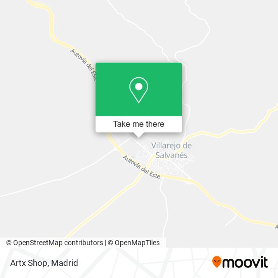 Artx Shop map