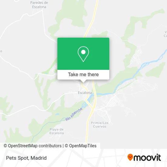 Pets Spot map