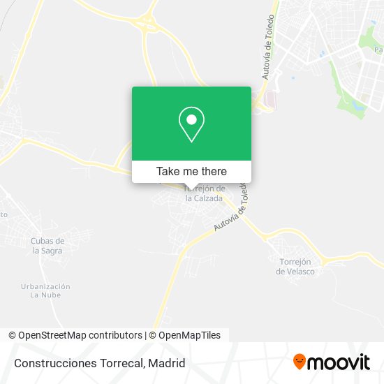 Construcciones Torrecal map