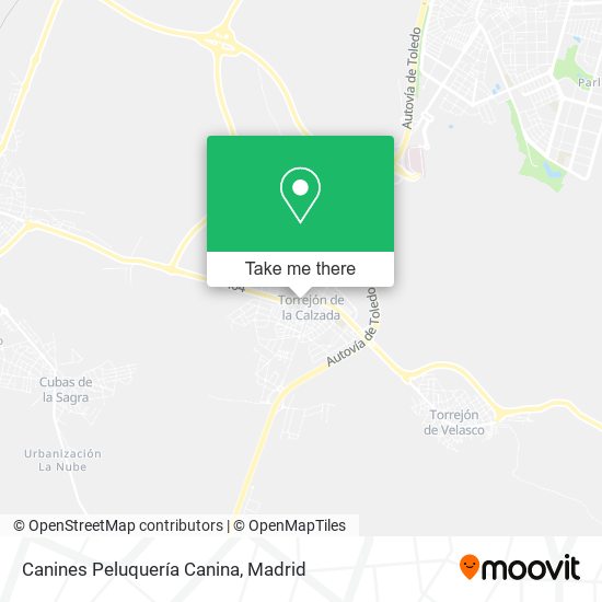 Canines Peluquería Canina map
