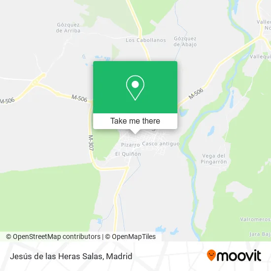 Jesús de las Heras Salas map