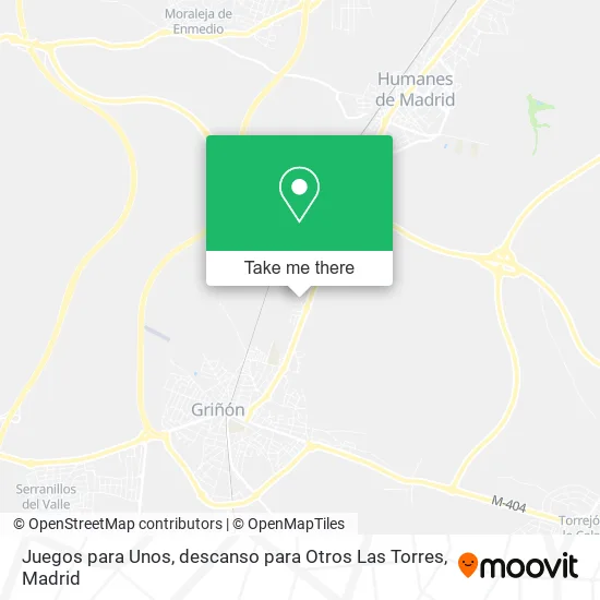 Juegos para Unos, descanso para Otros Las Torres map