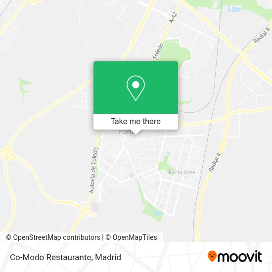 Co-Modo Restaurante map