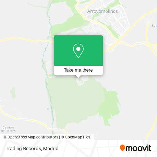 Trading Records map