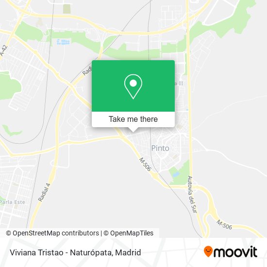 Viviana Tristao - Naturópata map