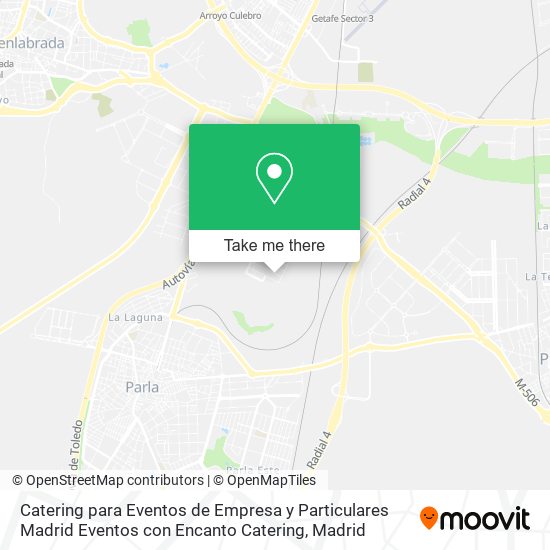 mapa Catering para Eventos de Empresa y Particulares Madrid Eventos con Encanto Catering