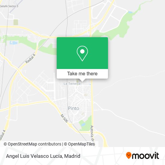 Angel Luis Velasco Lucía map