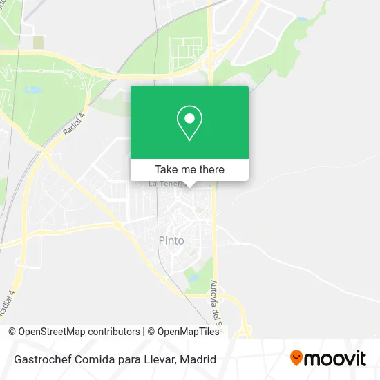 Gastrochef Comida para Llevar map