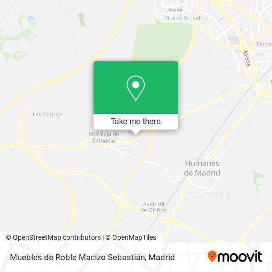 Muebles de Roble Macizo Sebastián map