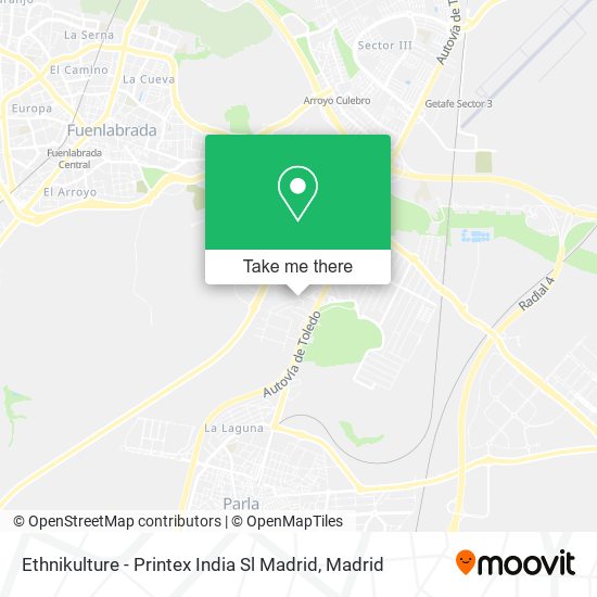 mapa Ethnikulture - Printex India Sl Madrid