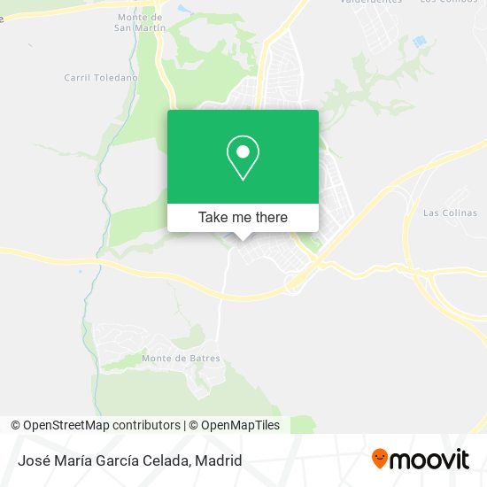 José María García Celada map