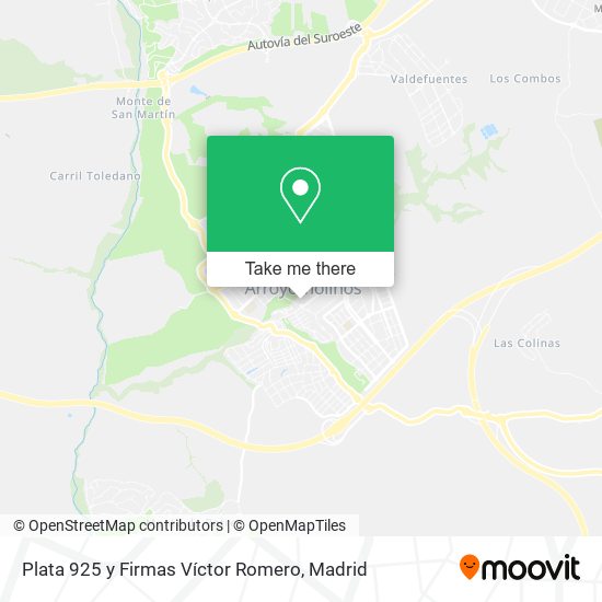 Plata 925 y Firmas Víctor Romero map