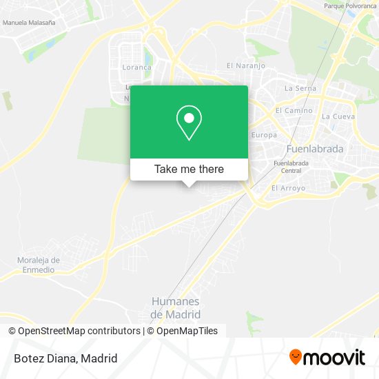 Botez Diana map