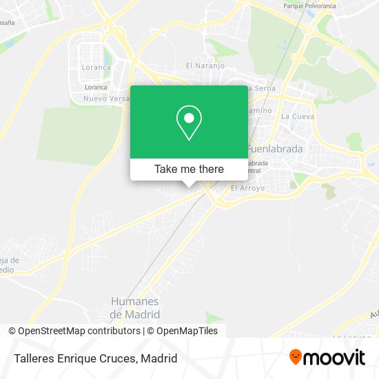 Talleres Enrique Cruces map