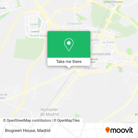 Biogreen House map