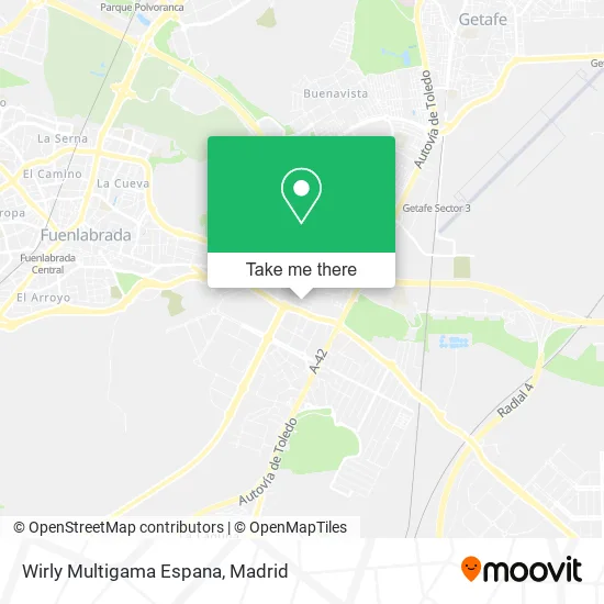 Wirly Multigama Espana map