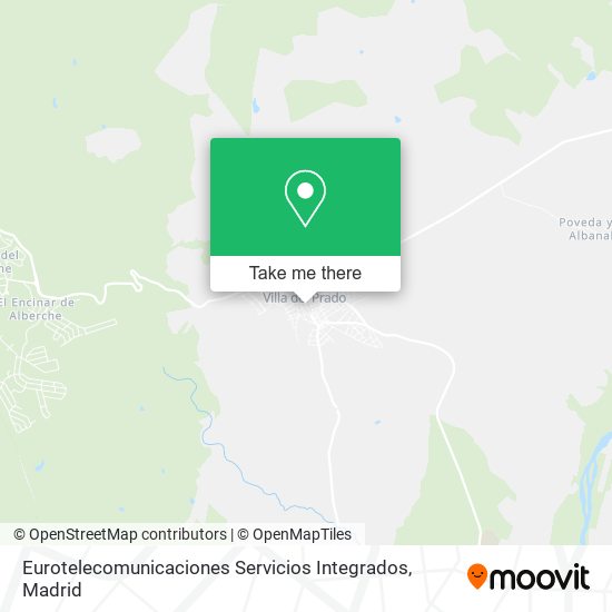 mapa Eurotelecomunicaciones Servicios Integrados