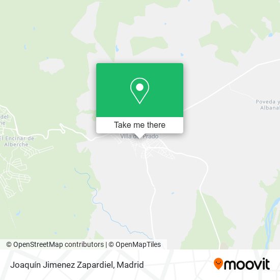 mapa Joaquín Jimenez Zapardiel