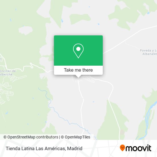 mapa Tienda Latina Las Américas