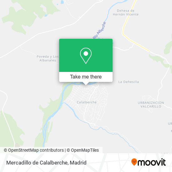 Mercadillo de Calalberche map