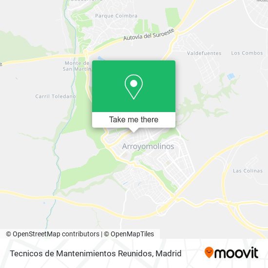 Tecnicos de Mantenimientos Reunidos map