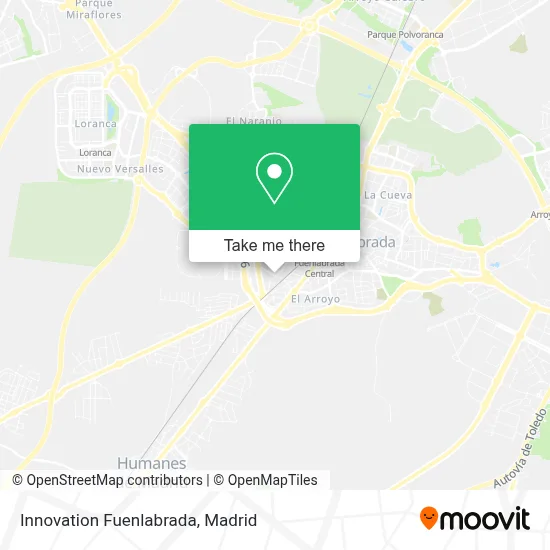 Innovation Fuenlabrada map