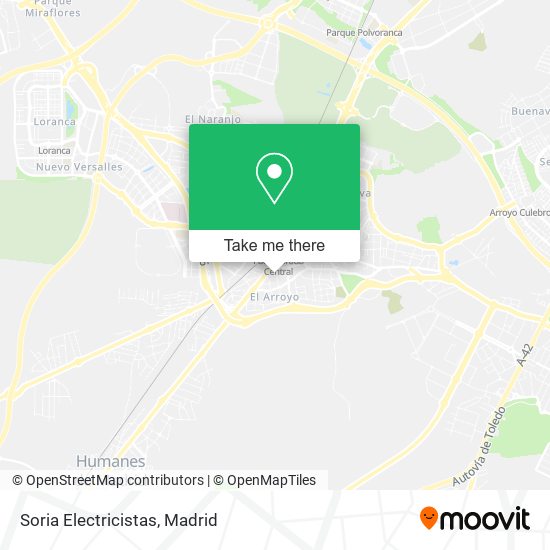 mapa Soria Electricistas