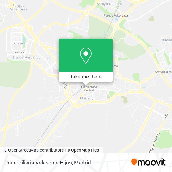 Inmobiliaria Velasco e Hijos map