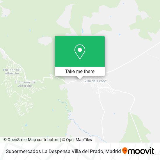 Supermercados La Despensa Villa del Prado map