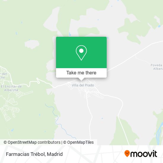 Farmacias Trébol map