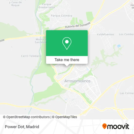 Power Dot map