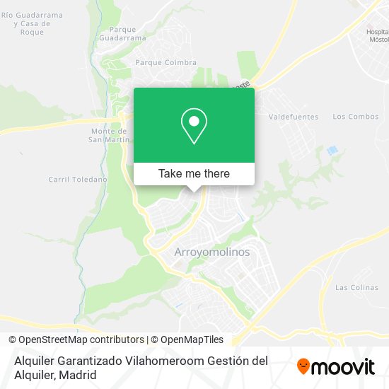 Alquiler Garantizado Vilahomeroom Gestión del Alquiler map