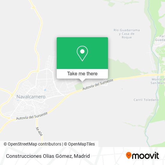 Construcciones Olías Gómez map