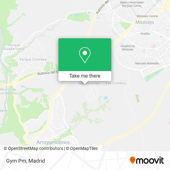 Gym Pm map