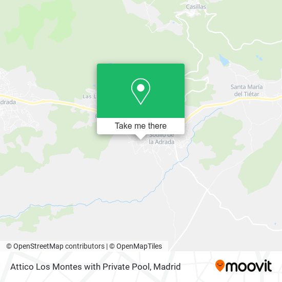 Attico Los Montes with Private Pool map