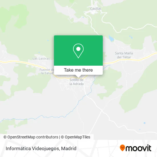 Informática Videojuegos map