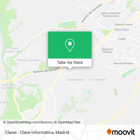 Clavei - Clave Informática map