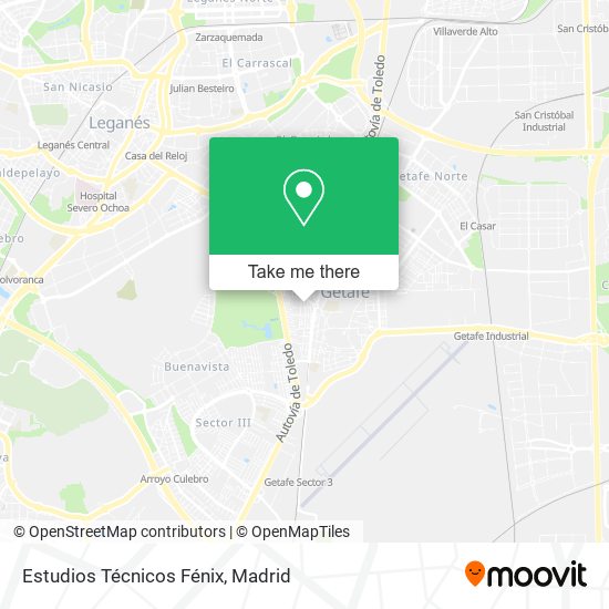 Estudios Técnicos Fénix map