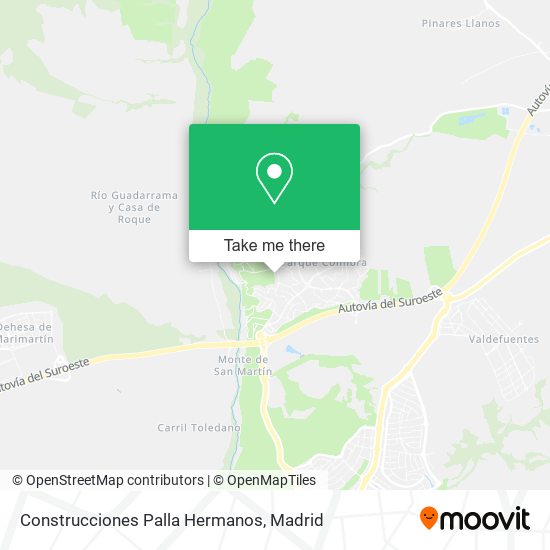 Construcciones Palla Hermanos map