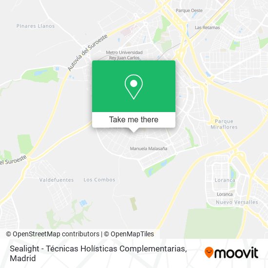 Sealight - Técnicas Holísticas Complementarias map