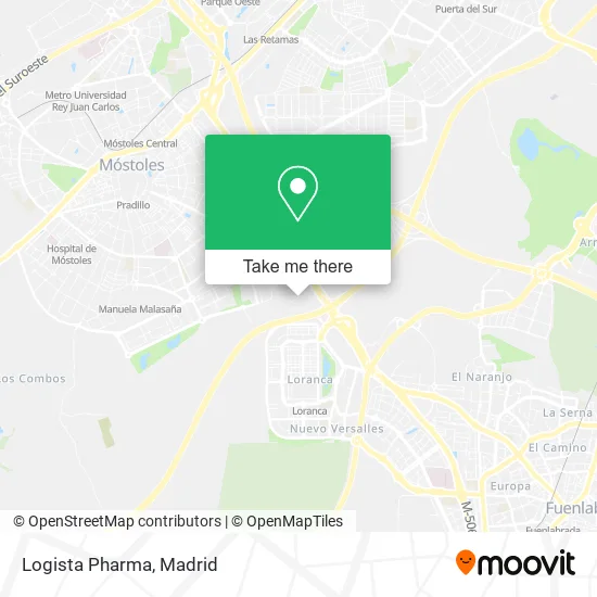 Logista Pharma map