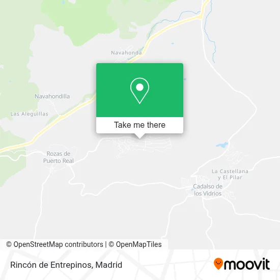 mapa Rincón de Entrepinos
