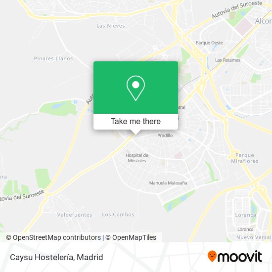 Caysu Hostelería map