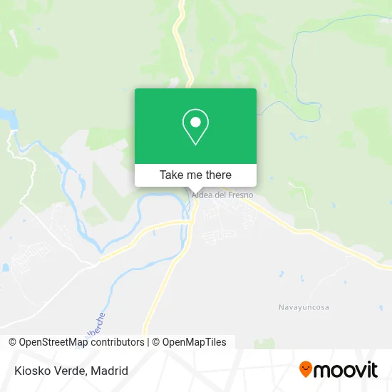 Kiosko Verde map