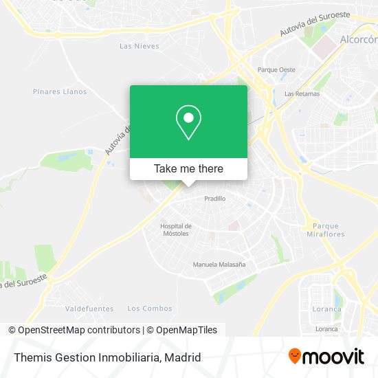 mapa Themis Gestion Inmobiliaria