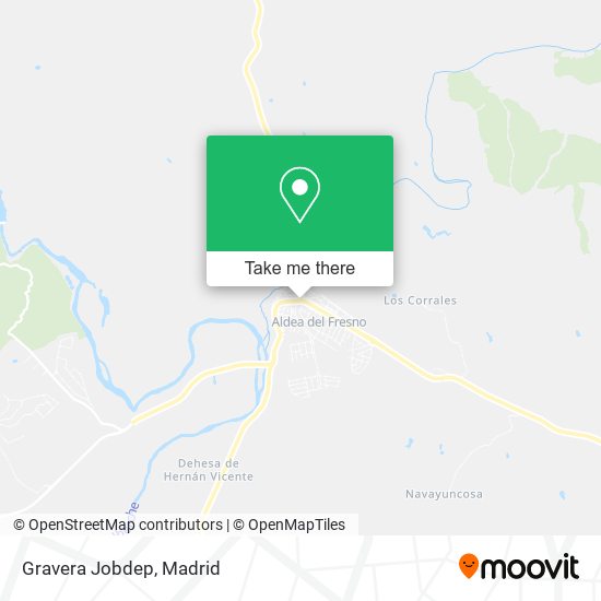 Gravera Jobdep map